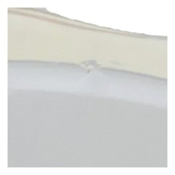 MCM Vintage Ice Cream Sundae Set Parfait 5" Glass Scalloped Edge - Picture 11 of 12